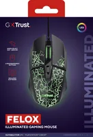 Trust GXT 113 Felox mouse Gaming Right-hand USB Type-A Optical 6400 DPI