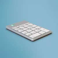 R-Go Tools RGOCONMWLWH clavier numérique Ordinateur portable Bluetooth Blanc