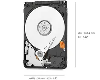 WD HD2.5"" SATA3 2TB WD20SPZX /5.4k/ 7mm (Di)