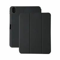 4smarts Tablet Book Cover Basic für iPad 10. / 11. Gen. - Kompatible Hersteller: Apple - Bildschirmdiagonale: 10.9  - Detailfarbe: Schwarz - Tablet Kompatibilität: iPad (10. Gen.) - iPad (A16/2025/11. Gen.) - Material: Polycarbonat (PC) - Thermoplastische