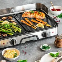 Rommelsbacher Tischgrill 20.BBQ 2025, 2000W - Eingangsspannung: 230 V - Ausstattung: Betriebsanzeigeleuchte - Leistung: 2000 W