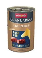 ANIMONDA GranCarno Single Protein Horse meat - wet dog food - 400 g