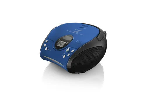 Lenco SCD-24 blau/schwarz