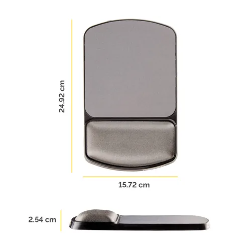 Fellowes Mauspad-Handgelenkauflage 15,72x24,92cm graphit