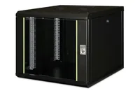 WALL MOUNTING CABINET 600X600MM 9U UNIQUE SERIES COLOR BLACK