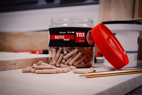 Tox-Dübel Dübel Boltfix 10/40 mm, 80 Stück - Bohrdurchmesser: 10 mm - Länge: 40 mm - Für Material: Holz - Set: Ja
