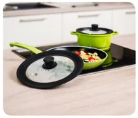 Xavax 00111544 pan lid Round Black, Transparent