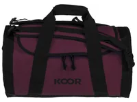 KOOR Duffle Bag Sooma 30 l, Maroon - Breite: 30.5 cm - Höhe: 40 cm - Tiefe: 50 cm - Volumen: 30 l - Farbe: Dunkelrot - Material: Recycled PET
