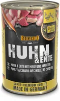 Belcando Nassfutter Huhn & Ente, 400g - Tierbedürfnis: Kein besonderes Bedürfnis - Geschmacksrichtung: Geflügel - Zertifikate: Keine Zertifizierung - Fleischsorte: Ente - Huhn - Futtereigenschaft: Ohne künstliche Zusätze - Glutenfrei - Hoher Fleischanteil