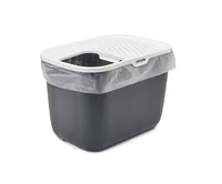 Savic Hop In Cat Top entry litter box Grey, White