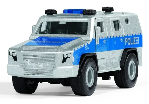 Siku Rheinmetall MAN Survivor R Police car model Preassembled 1:50