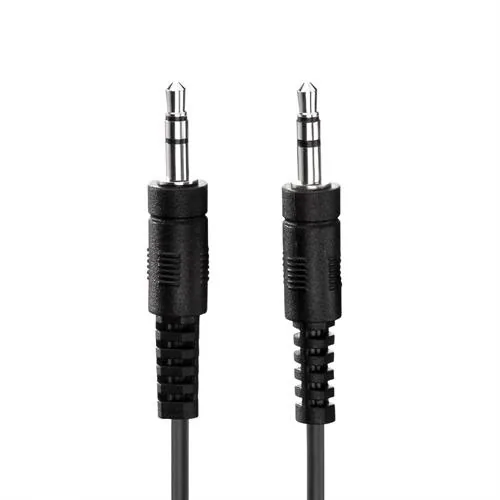 HDSupply Audio-Kabel 3.5 mm Klinke - 3.5 mm Klinke 0.1 m, Schwarz - Kabeltyp: Anschlusskabel - Audioanschluss Seite A: 3.5 mm Klinke - Audiokanäle: Stereo - Audioanschluss Seite B: 3.5 mm Klinke - Detailfarbe: Schwarz - Länge: 0.1 m