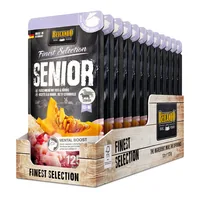 Belcando Nassfutter Senior 125 g - Tierbedürfnis: Haut & Fell - Nachhaltigkeit: Nicht angegeben - Lebensphase: Senior - Produkttyp: Alleinfutter - Packungsgrösse: 125 g - Fleischsorte: Huhn