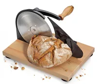 Zassenhaus Brotschneidemaschine manuell, schwarz
