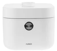 FURBER Reiskocher SAN Induktion 4 L, Weiss - Funktionen: Warmhalten - Kochen - Detailfarbe: Weiss - Leistung: 1300 W - Warmhaltefunktion: Ja - Timerfunktion: Ja - Volumen: 4 l