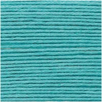 Rico Design Wolle Creative Ricorumi DK 25 g, Türkis - Packungsgrösse: 1 Stück - Länge: 57.5 m - Material: Baumwolle - Detailfarbe: Türkis - Waschbar bei: 30 °C - Nadelstärke: 3 mm - 4 mm
