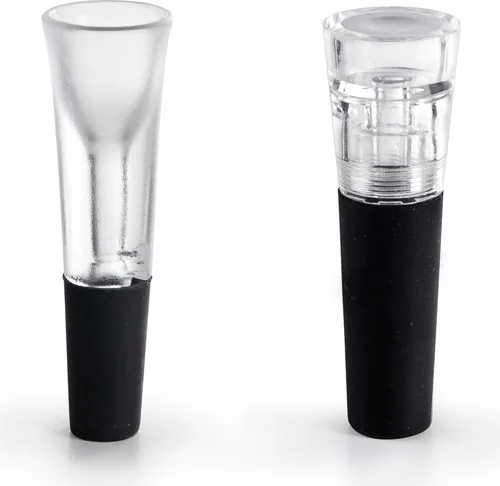 Ibili Vakuum-Pumpe + Ausgiesser Kunststoff 10 cm Transparent - Detailfarbe: Transparent - Verschlussart: Vakuum - Set: Nein - Spülmaschinenfest: Ja - Material: Kunststoff