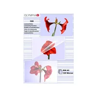 1x100 Olympia Laminierfolien DIN A5 125 micron           9177