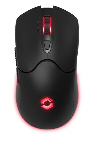 Speedlink Gaming-Maus VELOX Rechargeable RGB Schwarz - Maus Features: Beleuchtung - Bedienungsseite: Rechtshänder - Detailfarbe: Schwarz - Gewicht: 87 g - Verbindungsart: Verkabelt - Kabellos - Schnittstelle: USB-A