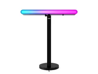 Logitech Litra Beam LX - Farbtemperatur Kelvin: 2700 bis 6500 K - Lichtfarbe: Kaltweiss/Tageslichtweiss (KW) - Neutralweiss (NW) - RGB - farbig - Warmweiss (WW) - Leuchtenfarbe: Schwarz