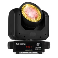 BeamZ Moving Head Cobra Wash 120 - Typ: Moving Head - Leuchtmittel: LED - Ausstattung: Lüfter - Farbwechsler - DMX-fähig - Funktionen: Andere - Wash