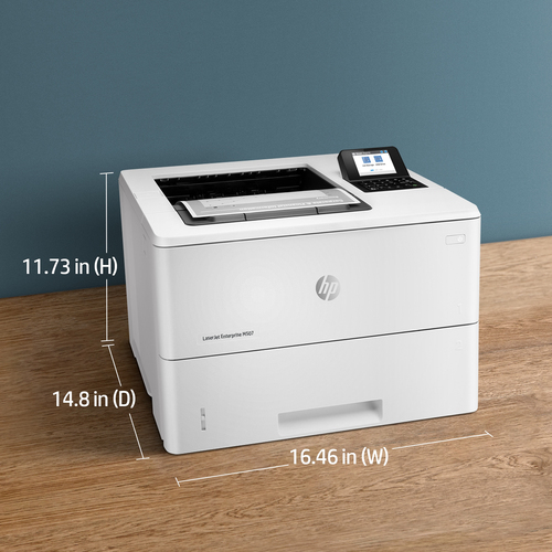 L HP LaserJet Enterprise M507dn S/W-Laserdrucker 43 S./Min. LAN Duplex