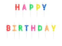 PartyDeco SCS-13 cake candle/sparkler Multicolour 13 pc(s)