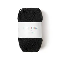 Rico Design Wolle Creative Ricorumi DK 25 g, Schwarz - Packungsgrösse: 1 Stück - Länge: 57.5 m - Material: Baumwolle - Detailfarbe: Schwarz - Waschbar bei: 30 °C - Nadelstärke: 3 mm - 4 mm