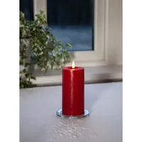 Star Trading LED Pillar Candle Flamme Flow