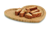 Zeller Present Serviertablett Herz 20.5 x 21 cm, Bambus - Material: Holz - Detailfarbe: Bambus - Motiv: Herz