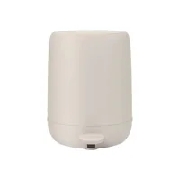 Blomus Kosmetikeimer Sono 5 l, Beige - Fassungsvermögen: 5 l - Höhe: 30.5 cm - Anzahl Behälter: 1 - Detailfarbe: Beige - Form: Rund - Material: Kunststoff