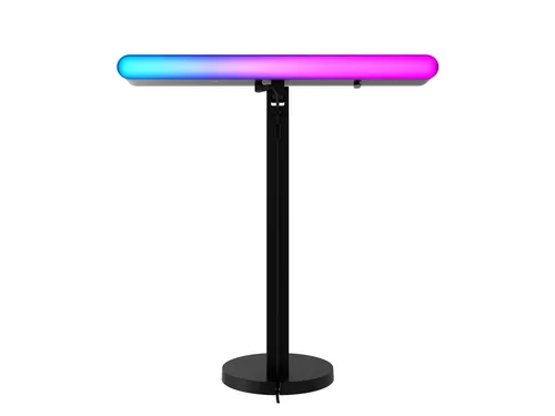 Logitech Litra Beam LX - Farbtemperatur Kelvin: 2700 bis 6500 K - Lichtfarbe: Kaltweiss/Tageslichtweiss (KW) - Neutralweiss (NW) - RGB - farbig - Warmweiss (WW) - Leuchtenfarbe: Schwarz