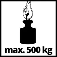 Einhell TC-EH 500 1000 W 500 kg 230 V