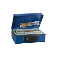 Robert Rieffel Geldkassette Deluxe 3 23 x 18.5 x 8.6 cm,, Blau - Produkttyp: Geldkassette - Widerstandsfähigkeit: Keine Angabe - Detailfarbe: Blau