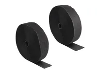 Delock Klettband 15m x 50mm Strapazierfähig Schwarz - Breite: 50 mm - Länge: 15 m - Ausstattung Kabelmanagement: Wiederverwendbar - Produkttyp: Klettband - Verpackungseinheit: 1 Stück - Material: Nylon - Polyester