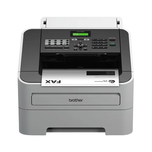 Brother Faxgerät 2840 - Integriertes Telefon: Nein - Drucktechnik: Laser - Total Fassungsvermögen Papierzuführungen: 200 Seiten - Funktionen: Kopieren - Faxen