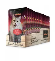 Leonardo Cat Food Nassfutter Kalb & Gemüse, 85 g - Tierbedürfnis: Haut & Fell - Geschmacksrichtung: Kalb - Zertifikate: Keine Zertifizierung - Fleischsorte: Kalb - Packungsgrösse: 85 g - Futtereigenschaft: Getreidefrei - Ohne künstliche Zusätze - Glutenfr