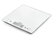 Soehnle Küchenwaage Page Comfort 400 Weiss - Bedienungsart: Elektronisch - Messschritte: 1 g - Tara-Zuwiegefunktion: Ja - Detailfarbe: Weiss - Gewicht Max.: 10 kg - Material: Glas
