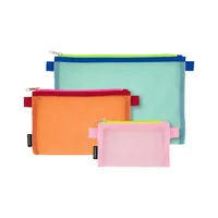 Remember Necessaire Mesh Bag Set Alice 3-er Set, Mehrfarbig - Gefüllt: Nein - Etui-Art: Accessoires-Tasche - Detailfarbe: Mehrfarbig - Material: PES