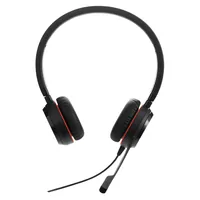 JABRA EVOLVE 20 SE STEREO MS USB C/A ADAPTER LEATHER