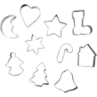Creativ Company 782909 cookie cutter Silver