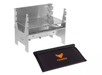 Fennek Grill FENNEK Grill light - Breite: 28.4 cm - Höhe: 2.77 cm - Tiefe: 18.3 cm - Zusatzausstattung: Keine - Typ: Camping-Grill - Indirektes Grillieren: Nein