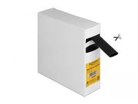 Delock Schrumpfschlauch Box mit Innenkleber, 5 m x 19.1 mm - Detailfarbe: Schwarz - Länge: 5 m - Durchmesser: 19.1 mm - Material: Polyolefin