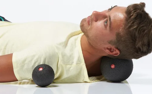 TOGU Faszientraining Blackroll Ball 8 cm - Farbe: Schwarz - Sportart: Fitness - Härtegrad: Hart - Körperbereich: Faszien - Alle Körperbereiche