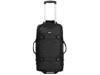 KOOR Reisekoffer Jiibs 70 L, Schwarz - Kofferart: Weichschalengepäck - TSA-Schloss: Nein - Detailfarbe: Schwarz - Handgepäck kompatibel: Nein - Material: rPET Polyester - Anzahl Rollen: 2