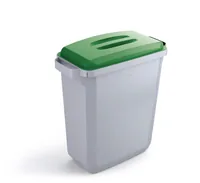 DURABLE Abfallbehälter DURABIN 60L Klappd. grünDURAFRAME A5