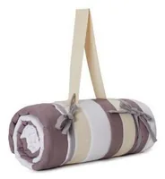 Urbanara Picknickdecke Tamina 180 x 120 cm - Taupe / Natur - Breite: 120 cm - Material: Polyester - Baumwolle - Länge: 180 cm - Farbe: Braun - Sportart: Outdoor