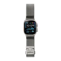LAUT SATURN LOOP Titanium woven mesh band for Apple Watch