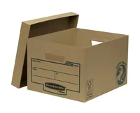 Fellowes Archivschachtel R-Kive EarthSeries Budget Box Braun - Produkttyp: Archivschachtel - Detailfarbe: Braun - Breite: 32.6 cm - Höhe: 25.7 cm - Tiefe: 39.6 cm - Volumen: 10 l