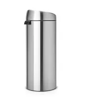 Brabantia Mülleimer Touch Bin New, Stahl matt, 30 L